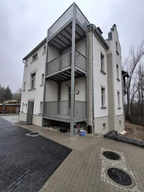 Metallgeländer für eine Innentreppe